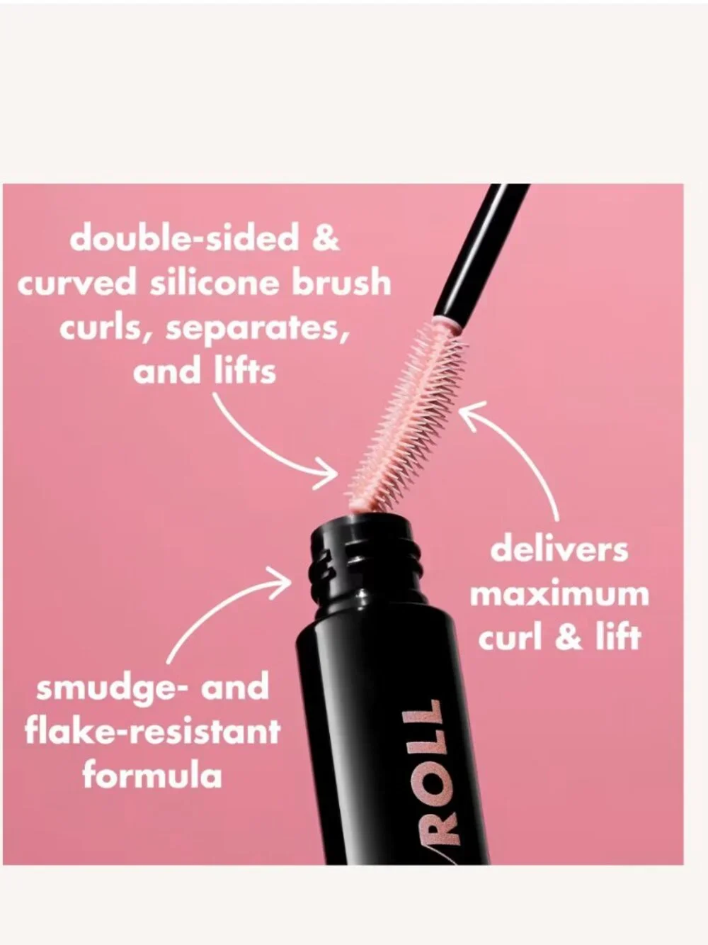 🌸 e.l.f. Wow Brow Gel Neutral Brown & Lash 'N Roll Lifting Mascara Black DUO